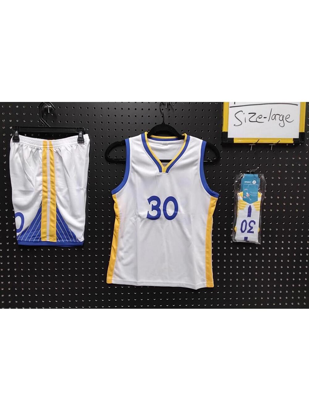 Get Game Ready! Men's Basketball Jersey Set Size Large - Act